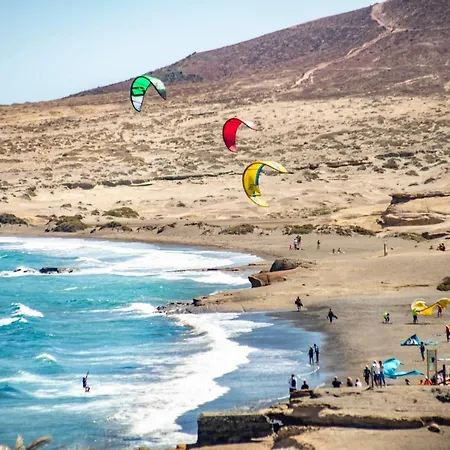 Alquilaencanarias-medano Galte, Terrace And 公寓 *